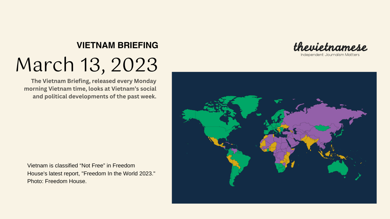 Vietnam is Again Classified Not Free in Freedom House s Latest Report