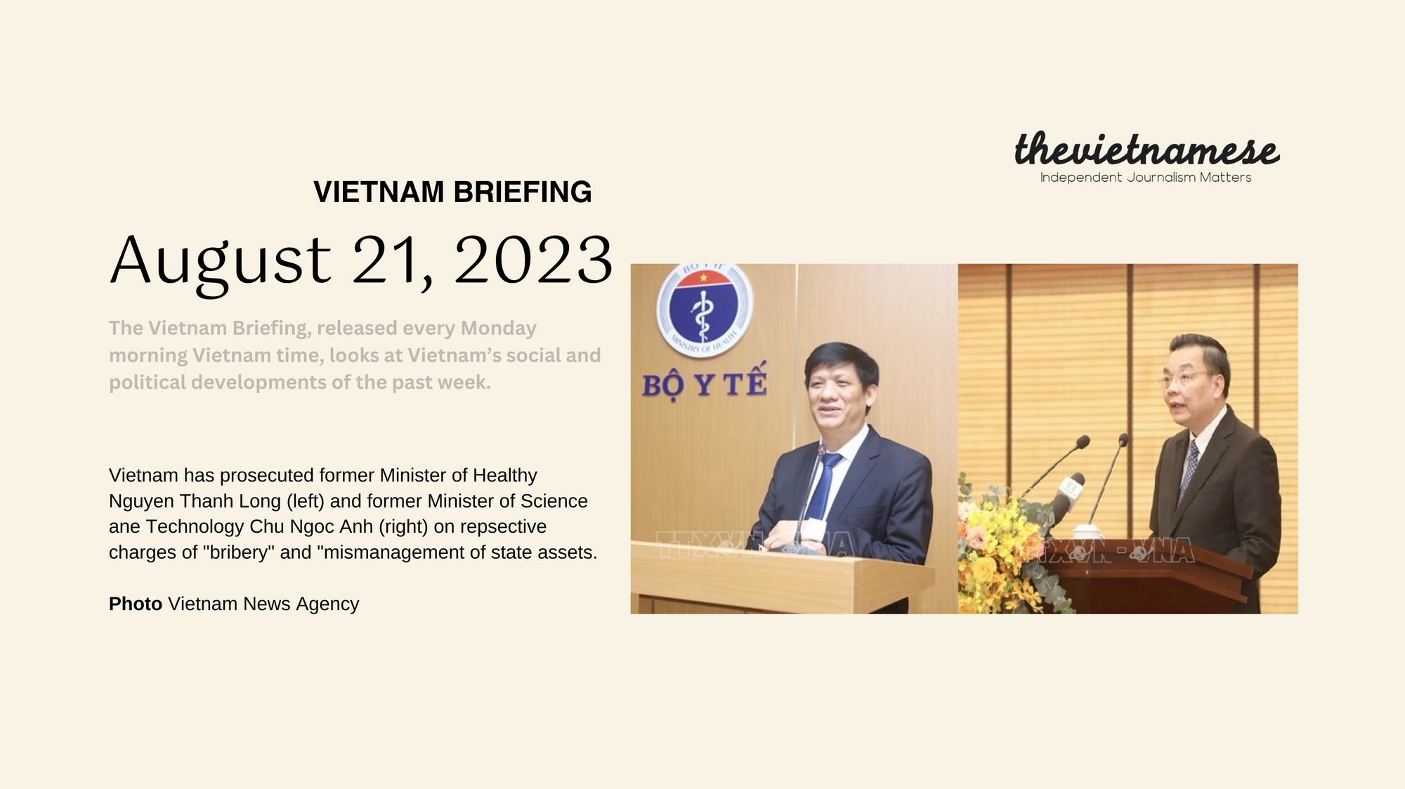 Vietnam Concludes Investigations into Viet A’s COVID-19 Test Kits, Former Ministers Prosecuted