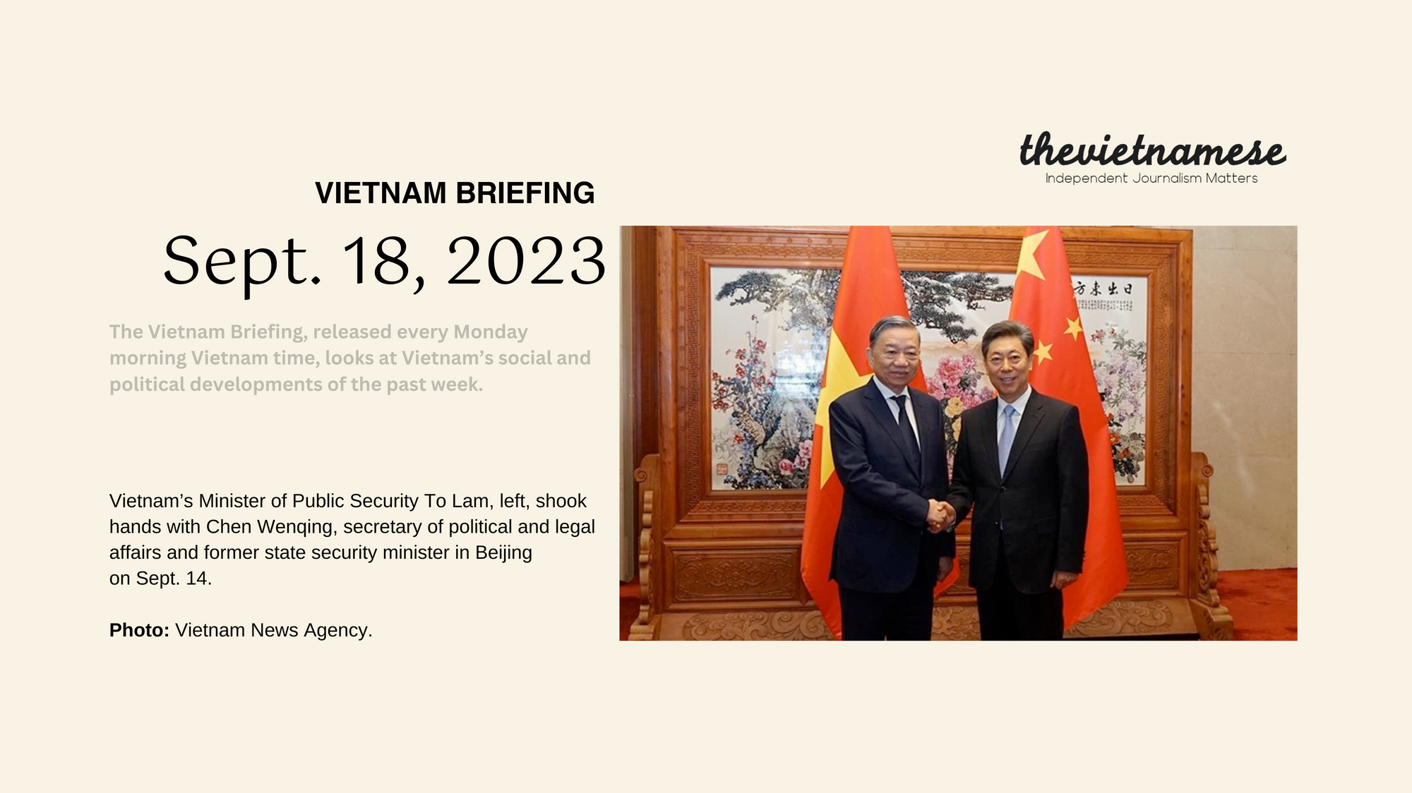 Vietnam Secretly Pursues Arms Deal with Moscow, Its Leadership Visits China Following Partnership Upgrade with the U.S.