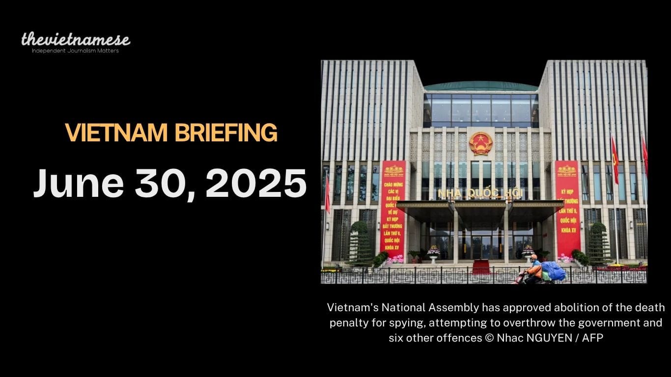 Việt Nam Slashes Use of Death Penalty: Eight Crimes Removed, Including Corruption and Drug Offenses