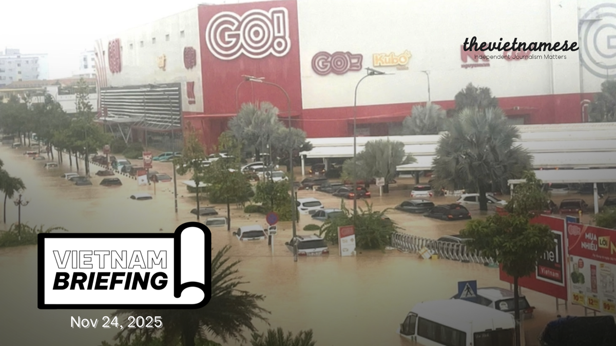Deadly Flooding Sweeps Central Việt Nam: Tens of Thousands Displaced, Crops Ruined; Authorities Charge Journalist Lê Trung Khoa and Lawyer Nguyễn Văn Đài in Germany Under Article 117